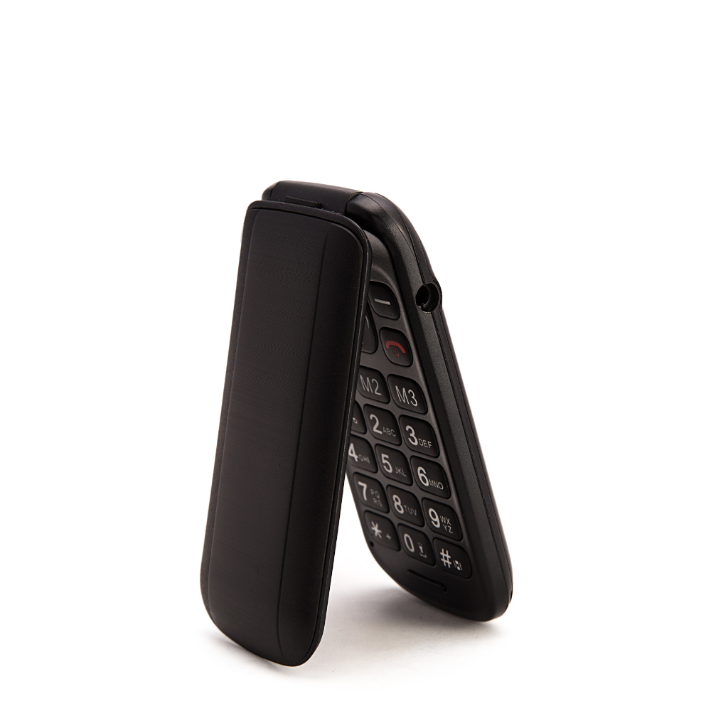 Returned Resale - TTfone Black TT140 with Mains Charger and Vodafone Pay As You Go