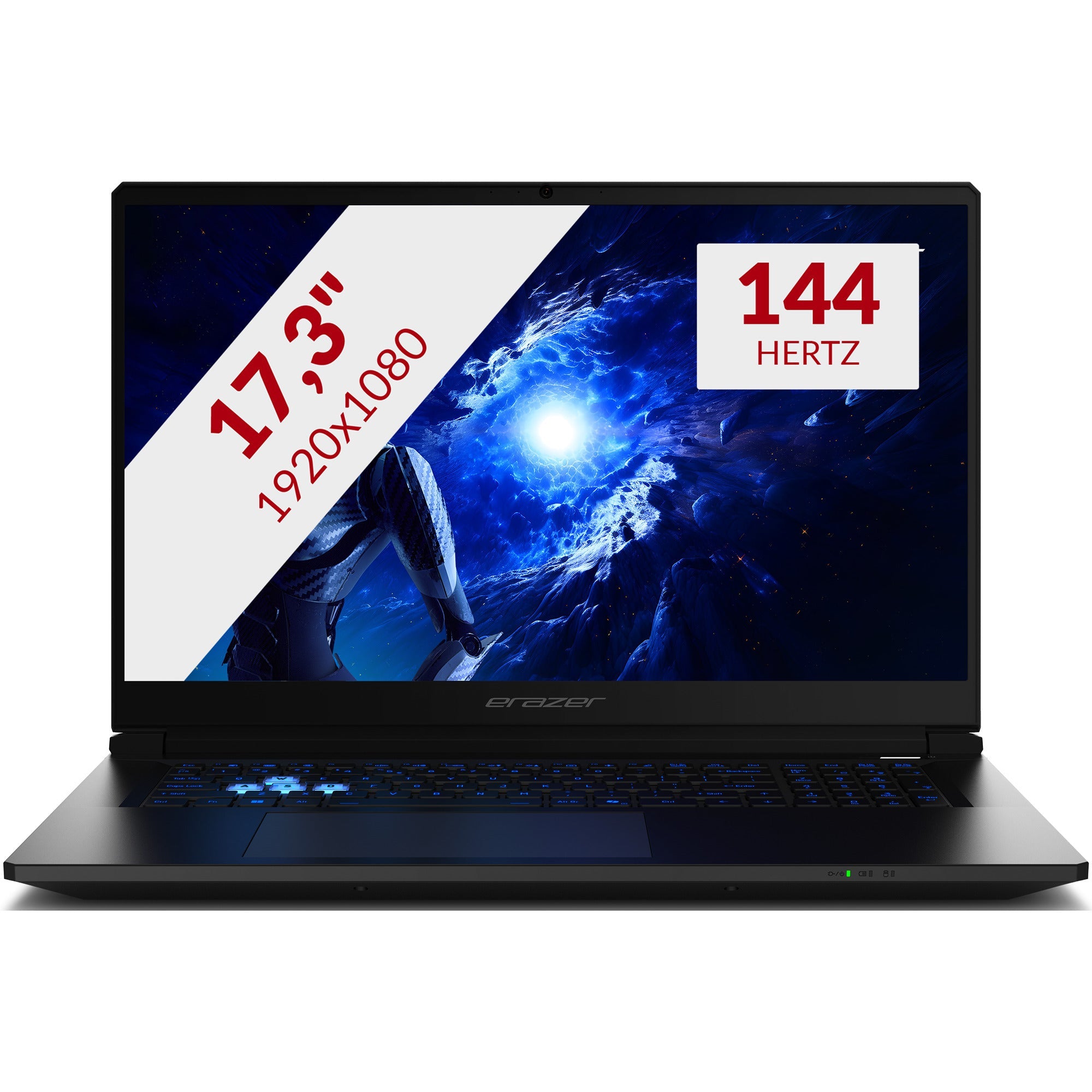 Erazer scout 17 e1 md62758 17.3" gaming laptop (zwart | core 5 210h | rtx 5050 | 16 gb | 1 tb ssd)